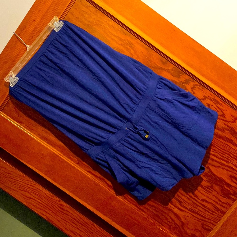 Loved size Large Victoria Secret blue swimwear jump suit / coverup
